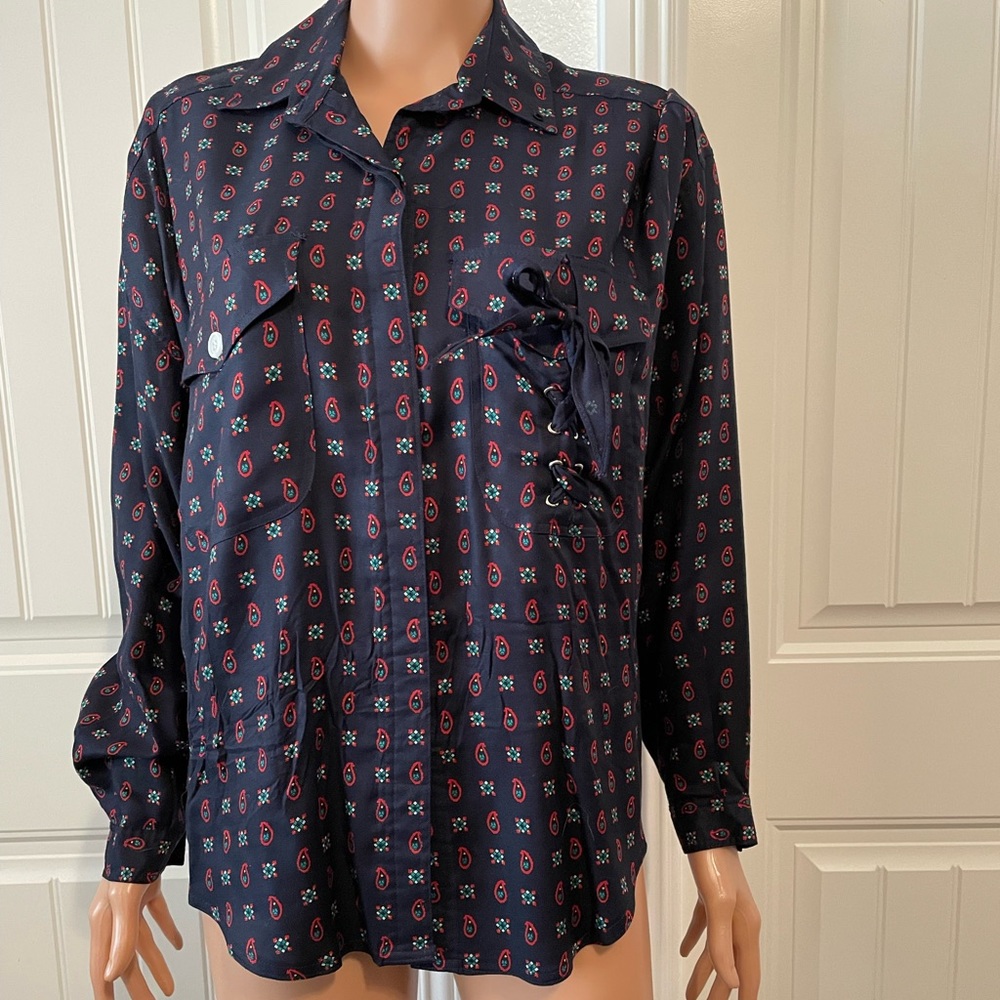 BEAUTIFUL VINTAGE CHAUS BLOUSE 80’s